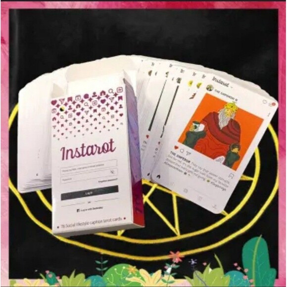 New In Box Instarot Tarot Deck. Witch. Divination. Metaphysical. 78 Cards. - Picture 9 of 12